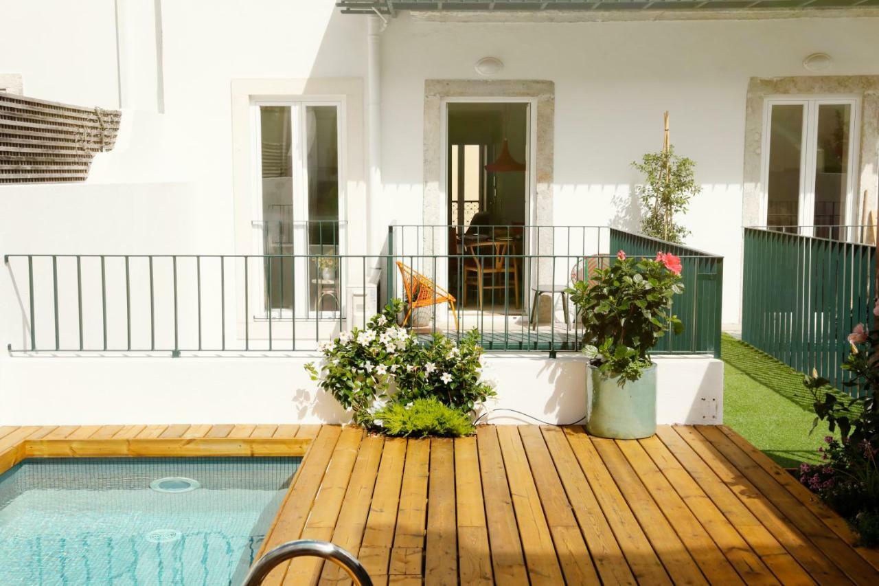 Swimming Pool Apartment Central Lisboa Kültér fotó